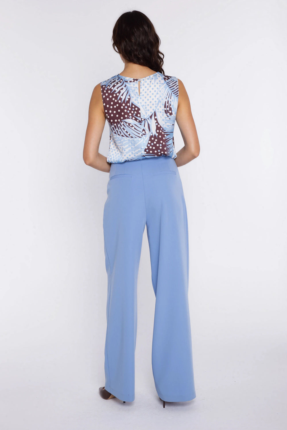 Chaussures à talons femme Nife Pantalon Pantalon — bleu