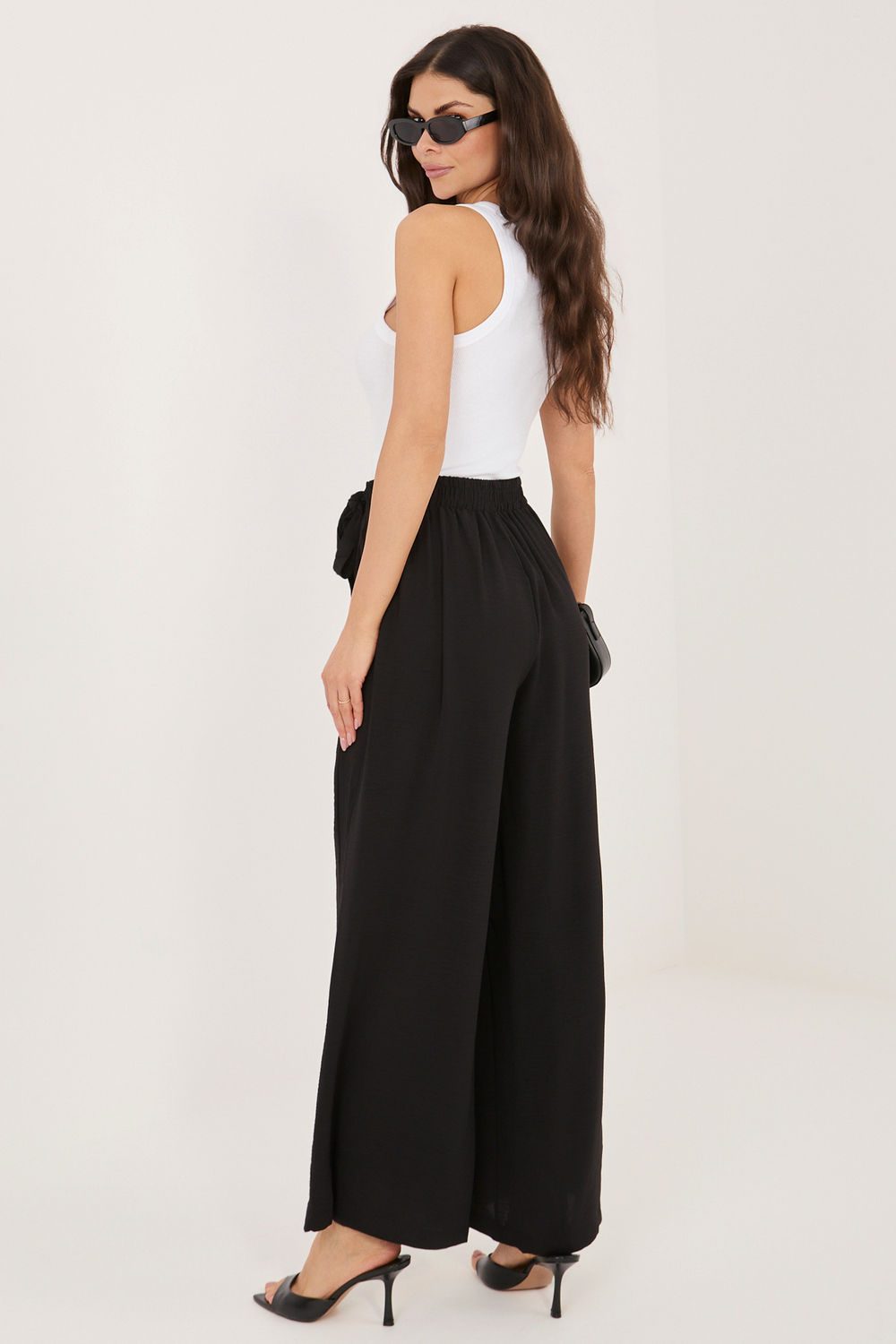 Chaussures à talons femme Factory Price Pantalon Pantalon — noir