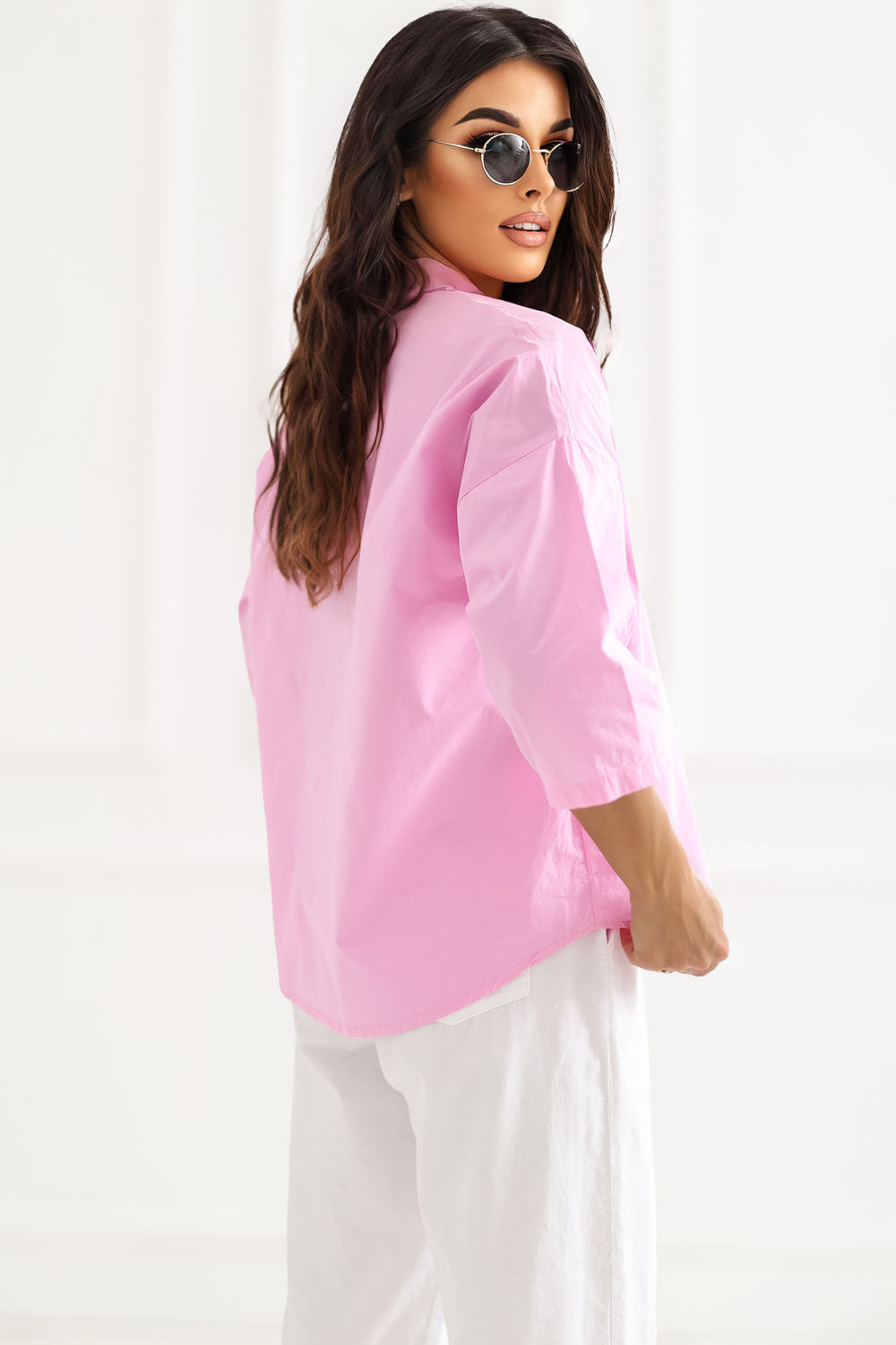 Blouse femme Factory Price Chemise Chemise — rosé