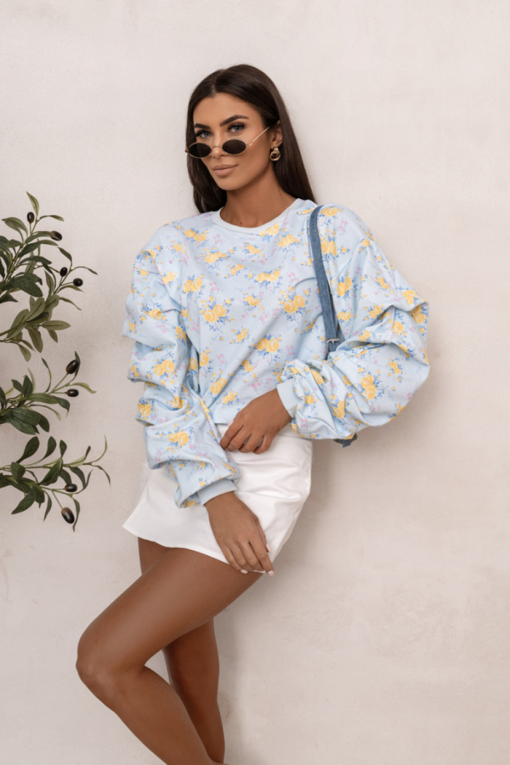T-shirt femme LaBalancia Sweatshirt Sweatshirt — bleu