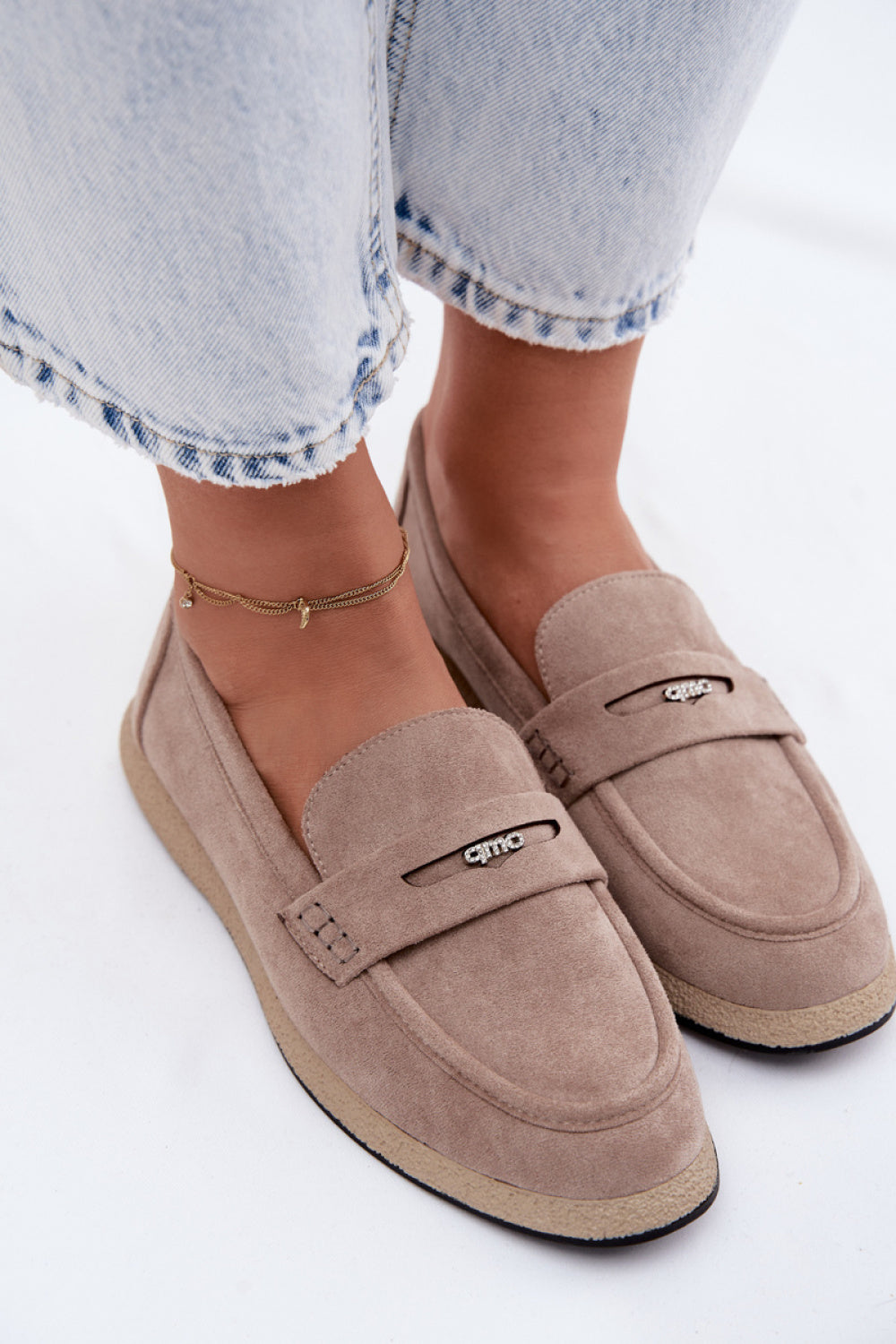 Moccasins femme Step in style — beige