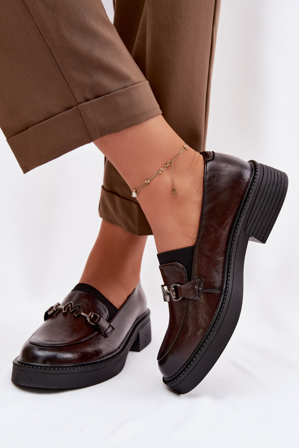 Moccasins femme Step in style — brun