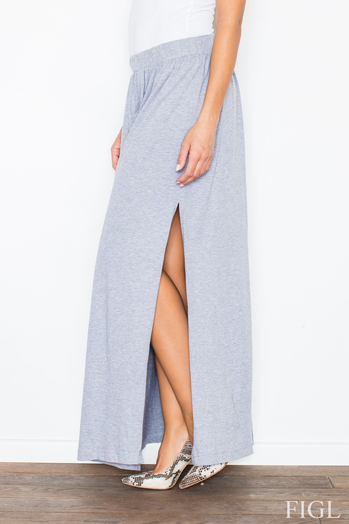Jupe femme Figl — gris