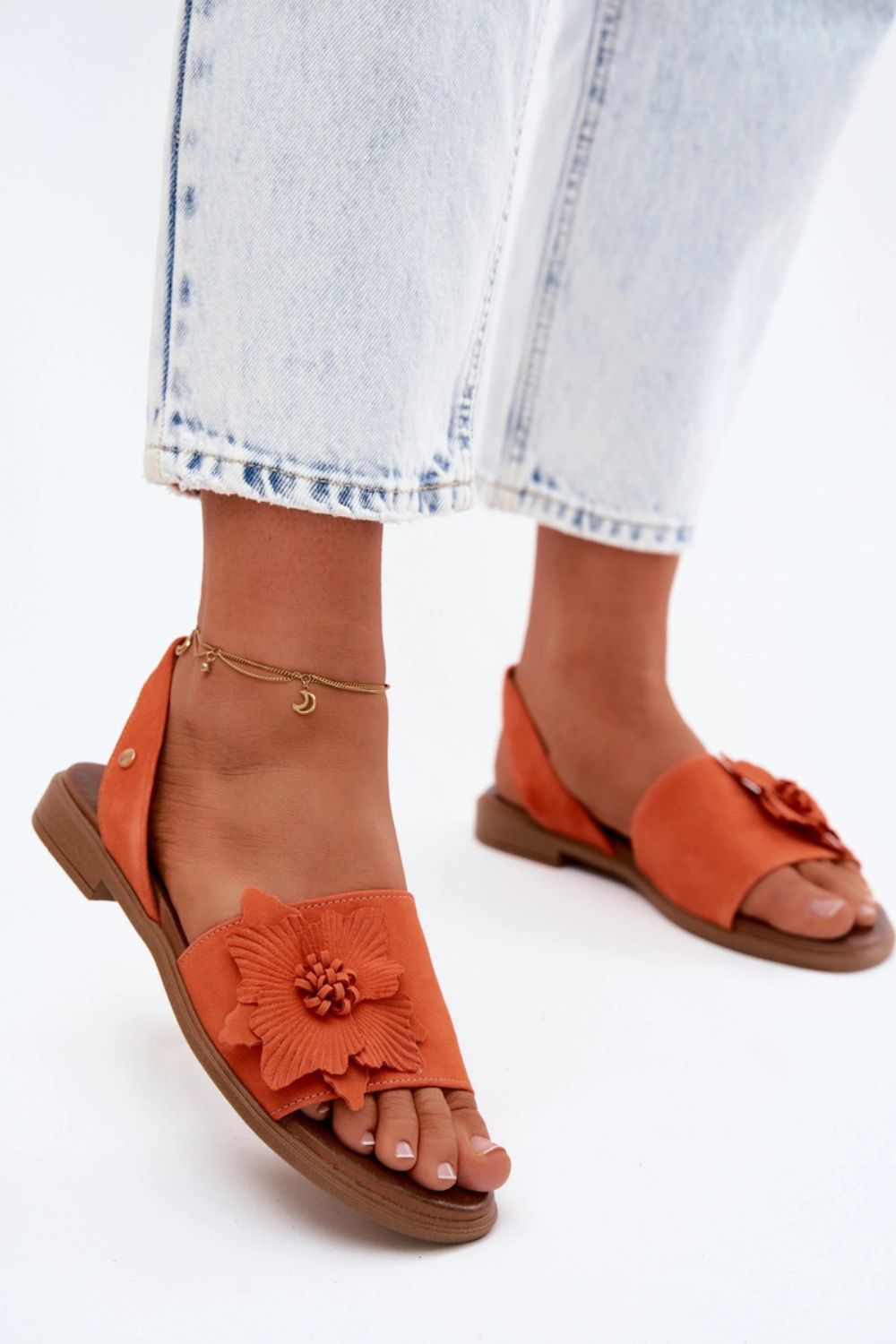 Sandales femme Step in style — orange