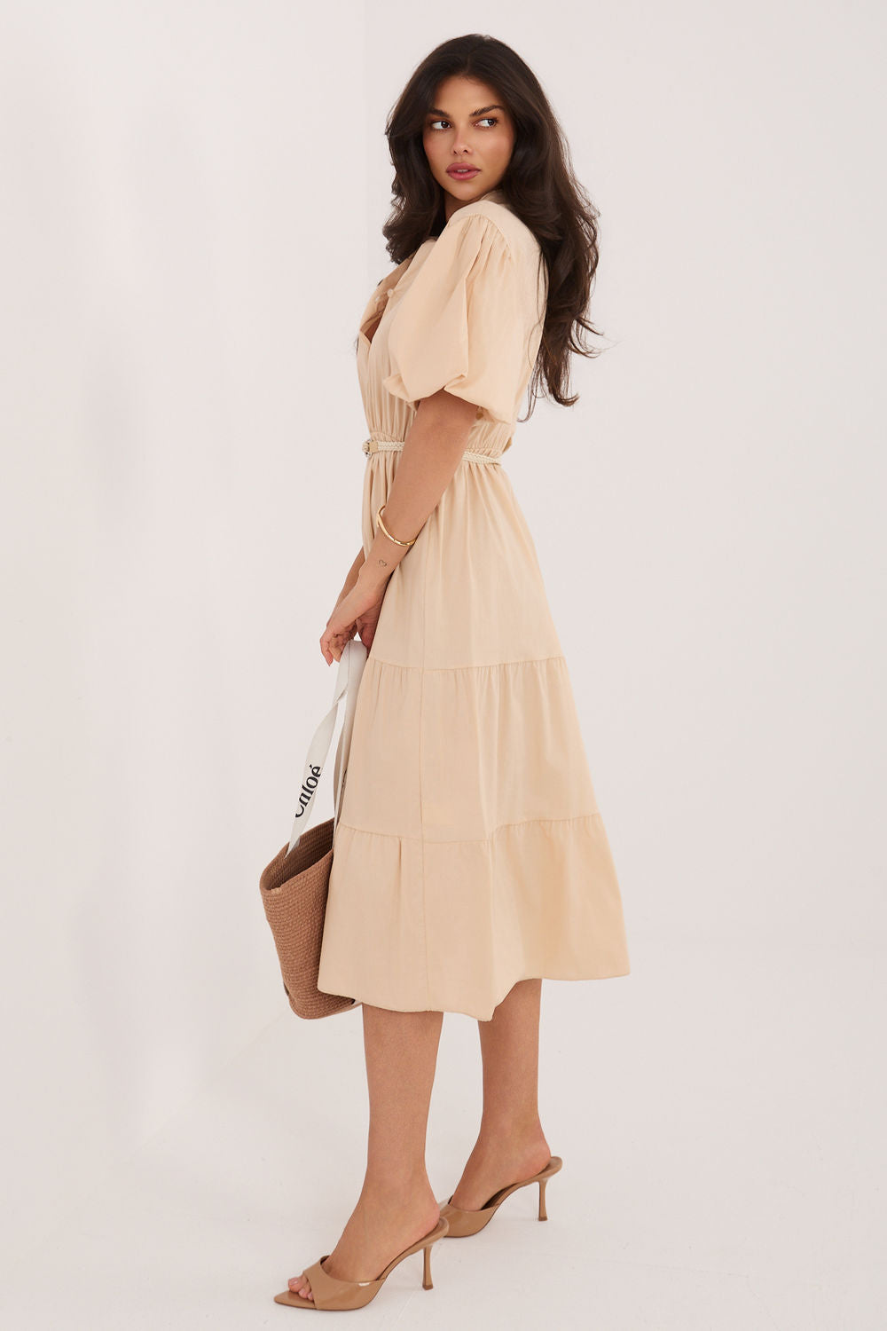 Robe femme Italy Moda De Jour De — beige