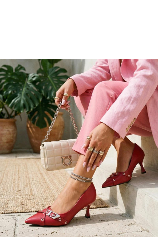 Chaussures à talons femme Solea Talons Hauts Talons — rouge