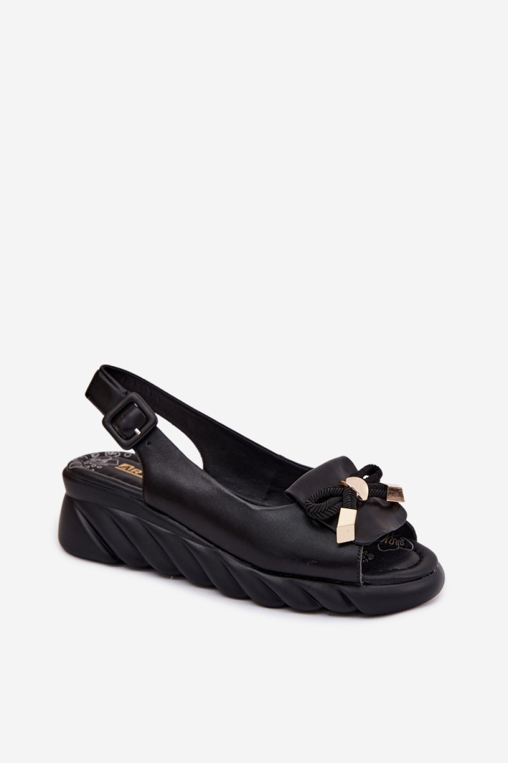 Sandales femme Step in style Cothurnes Cothurnes — noir