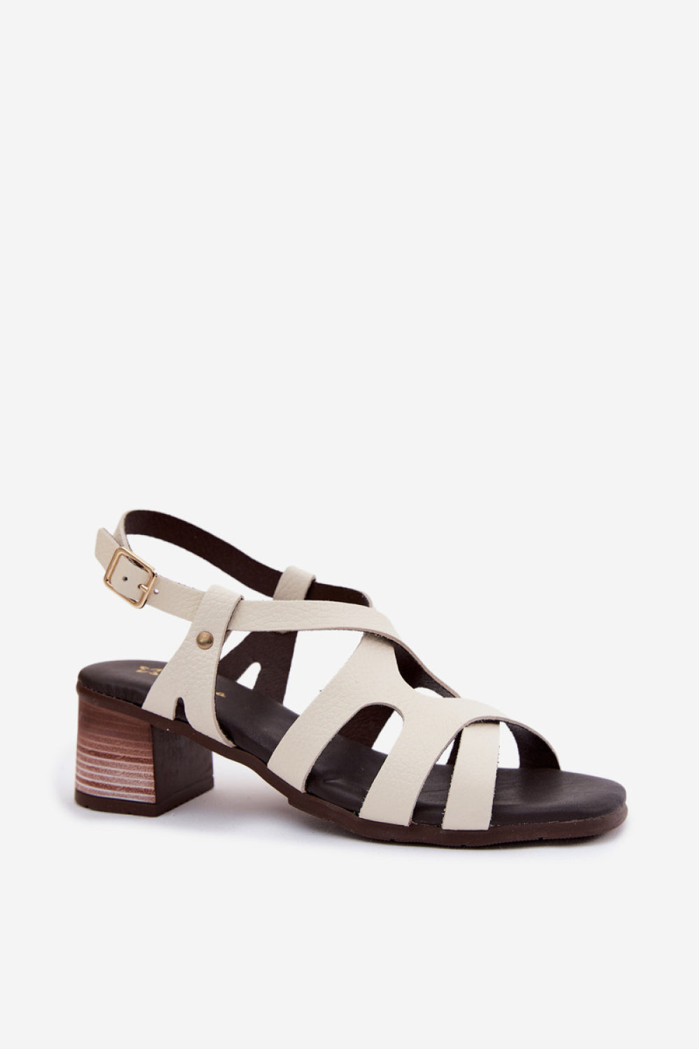 Sandales femme Step in style À Talons À — beige