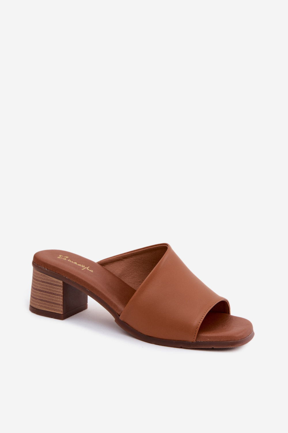 Sandales femme Step in style Des Mules À — brun