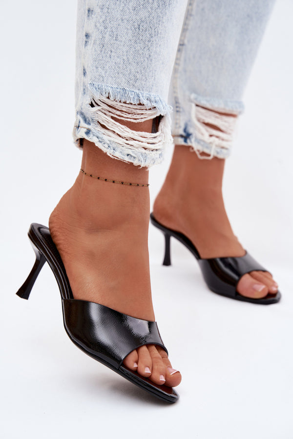 Sandales femme Step in style Des Mules À — noir