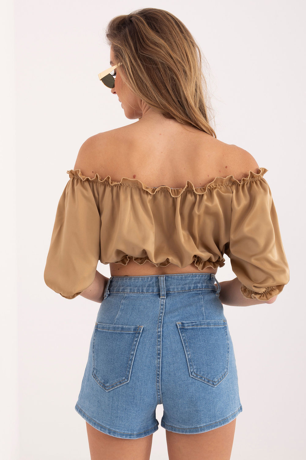 Chaussures à talons femme Factory Price Shorts En Jean — bleu