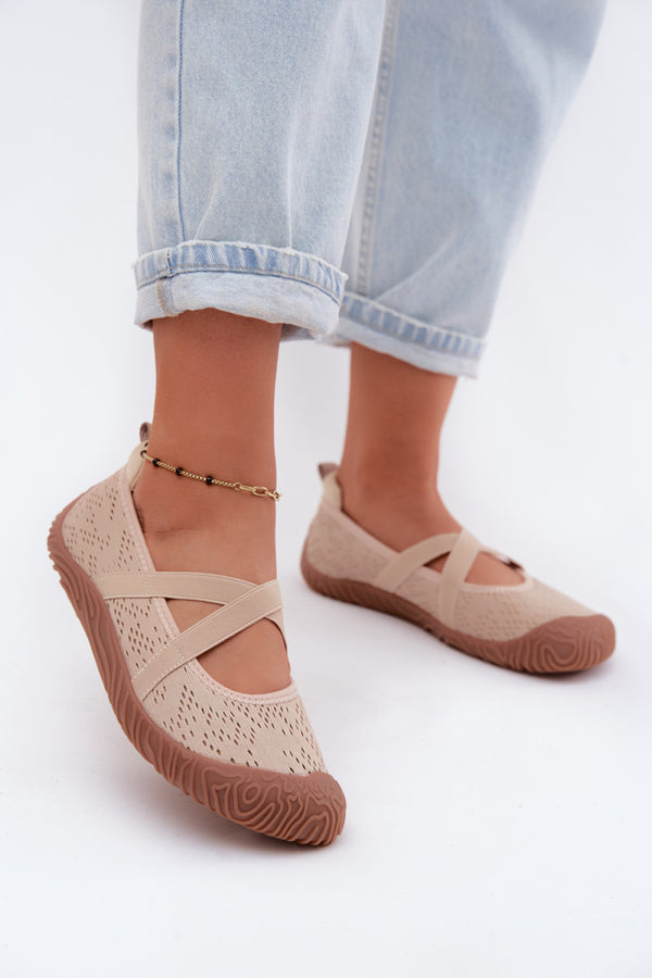 Ballerine femme Step in style — beige