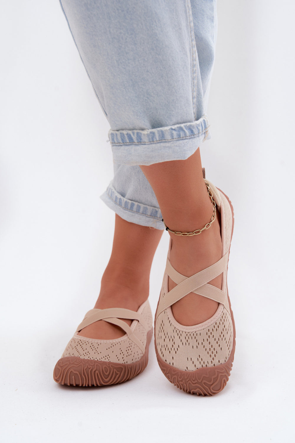 Ballerine femme Step in style — beige
