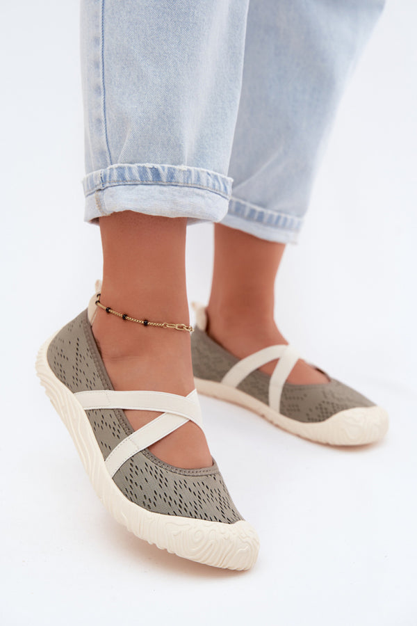 Ballerine femme Step in style — vert