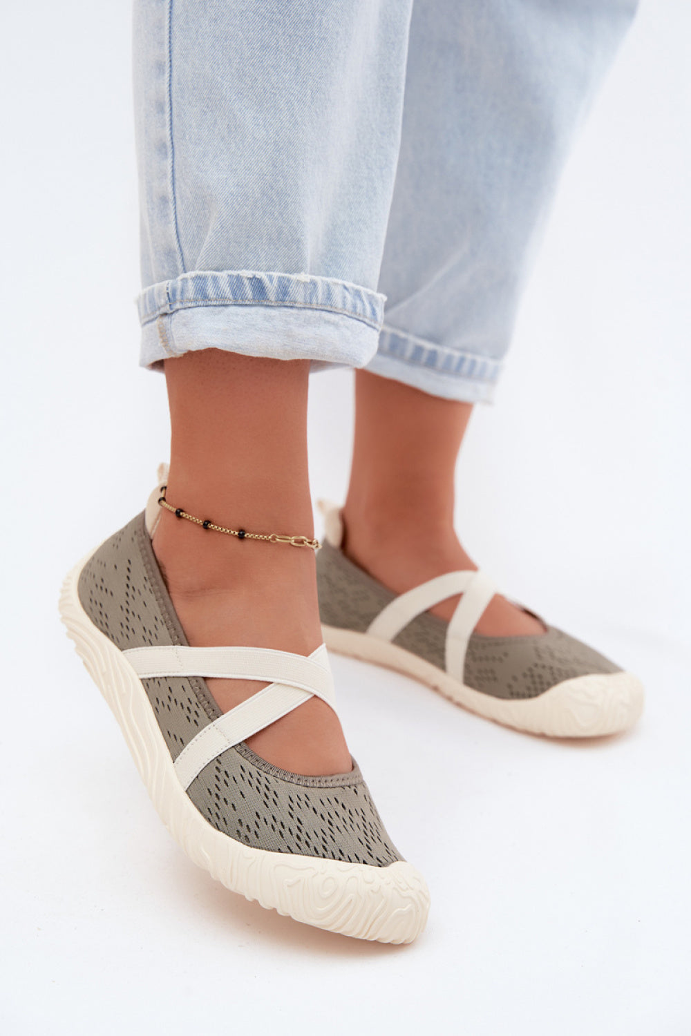 Ballerine femme Step in style — vert