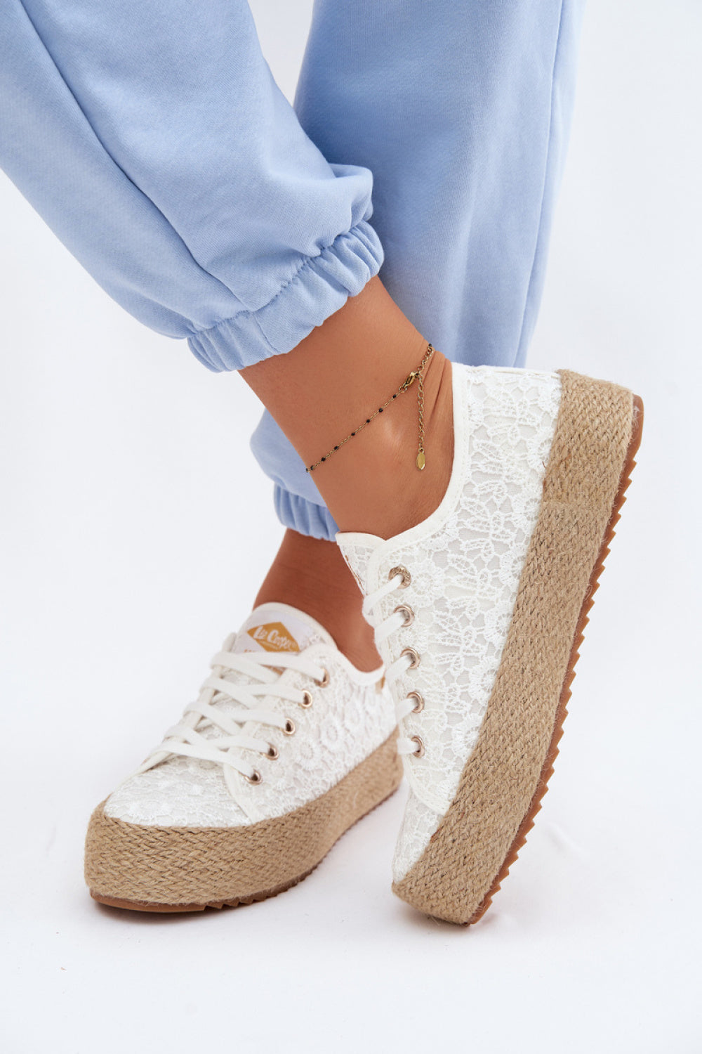 Baskets femme Step in style — blanc
