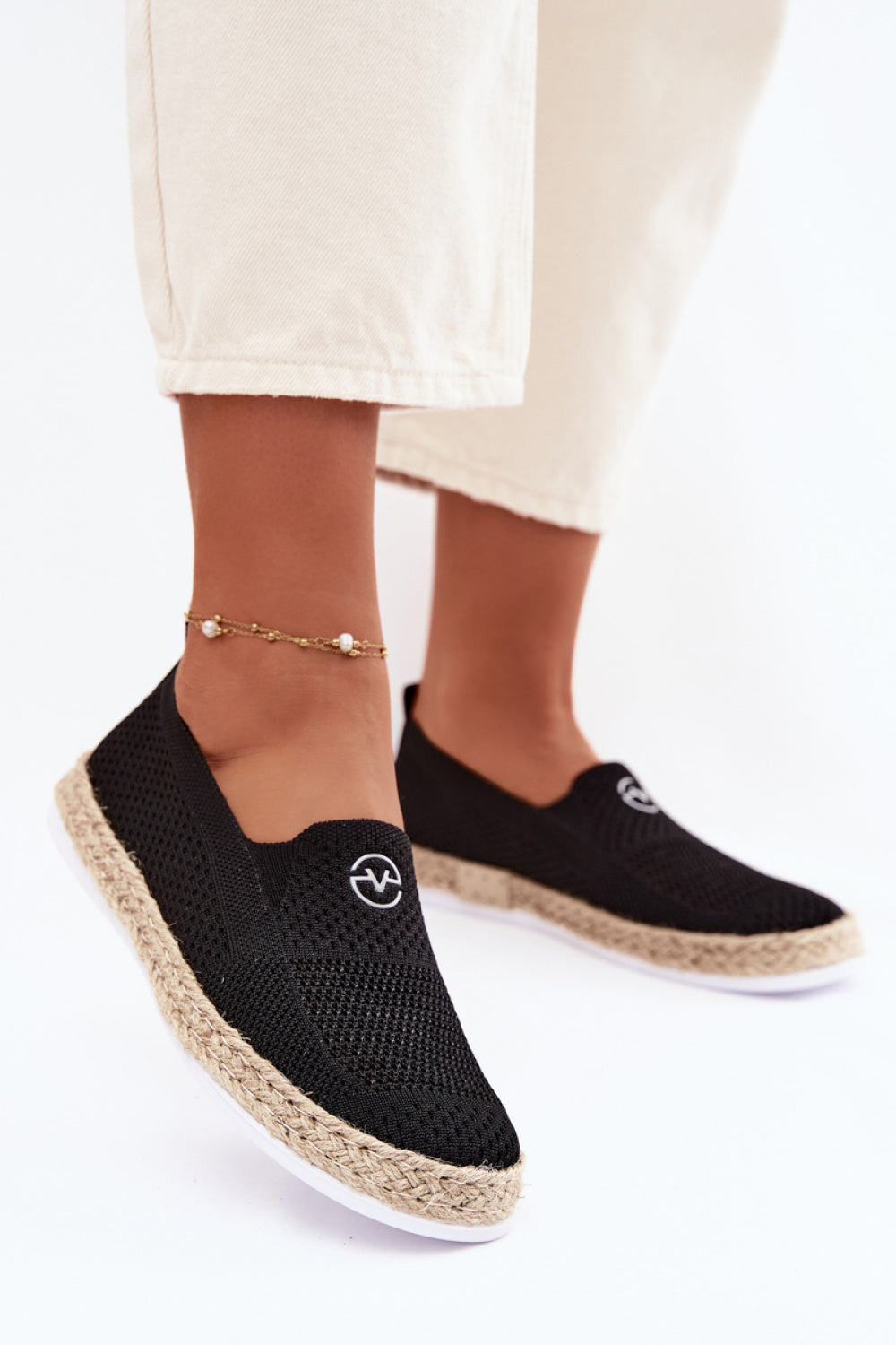 Espadrille femme Step in style — noir