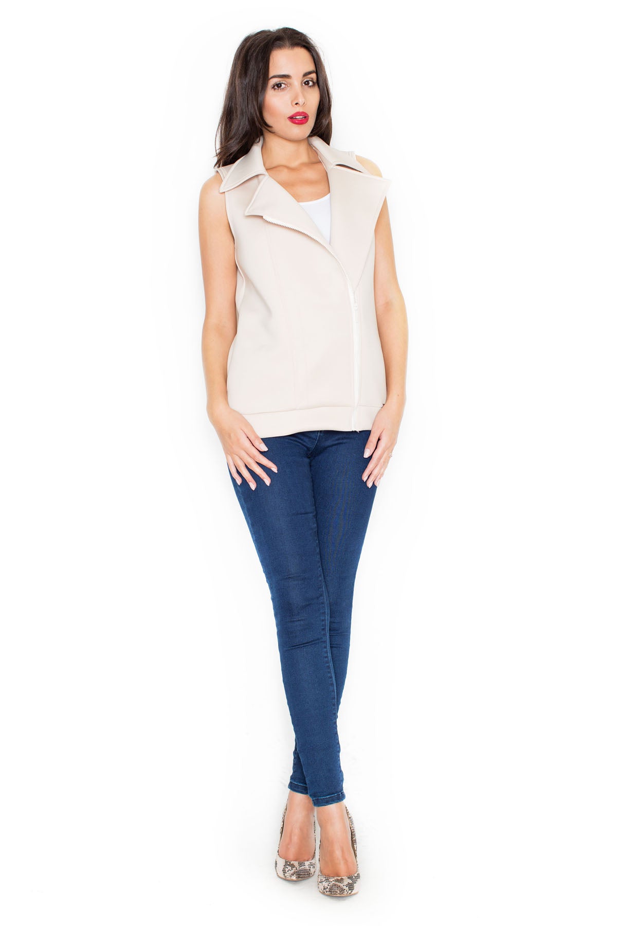 Gilet femme Katrus — beige