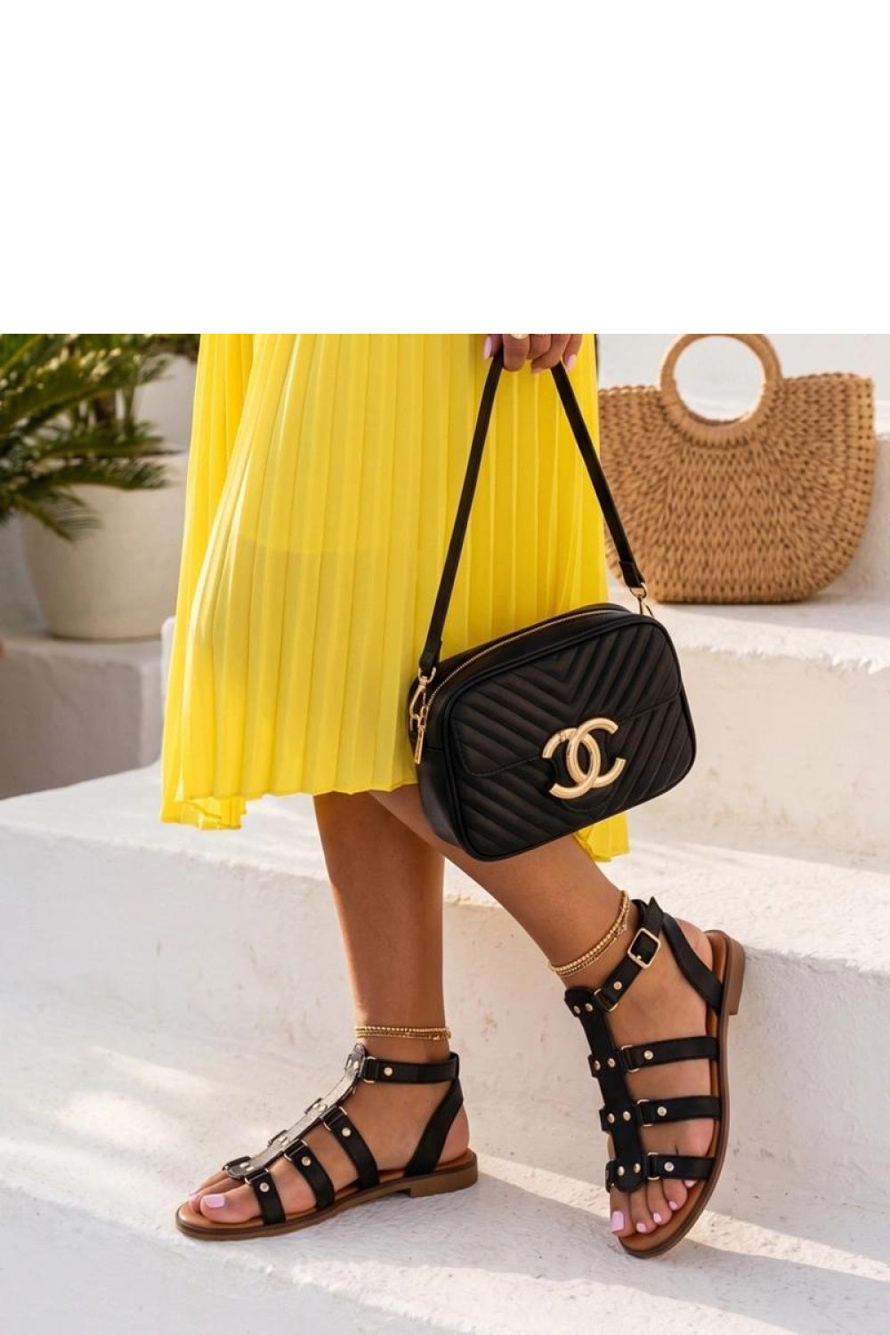 Sandales femme Solea — noir