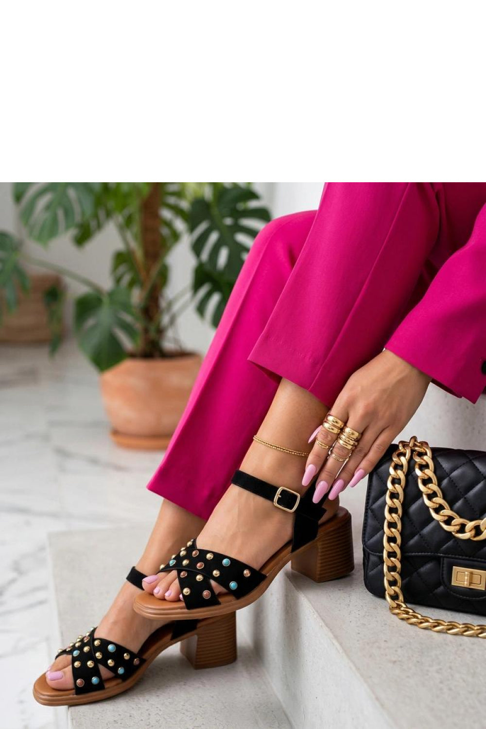 Sandales femme Solea À Talons À — noir