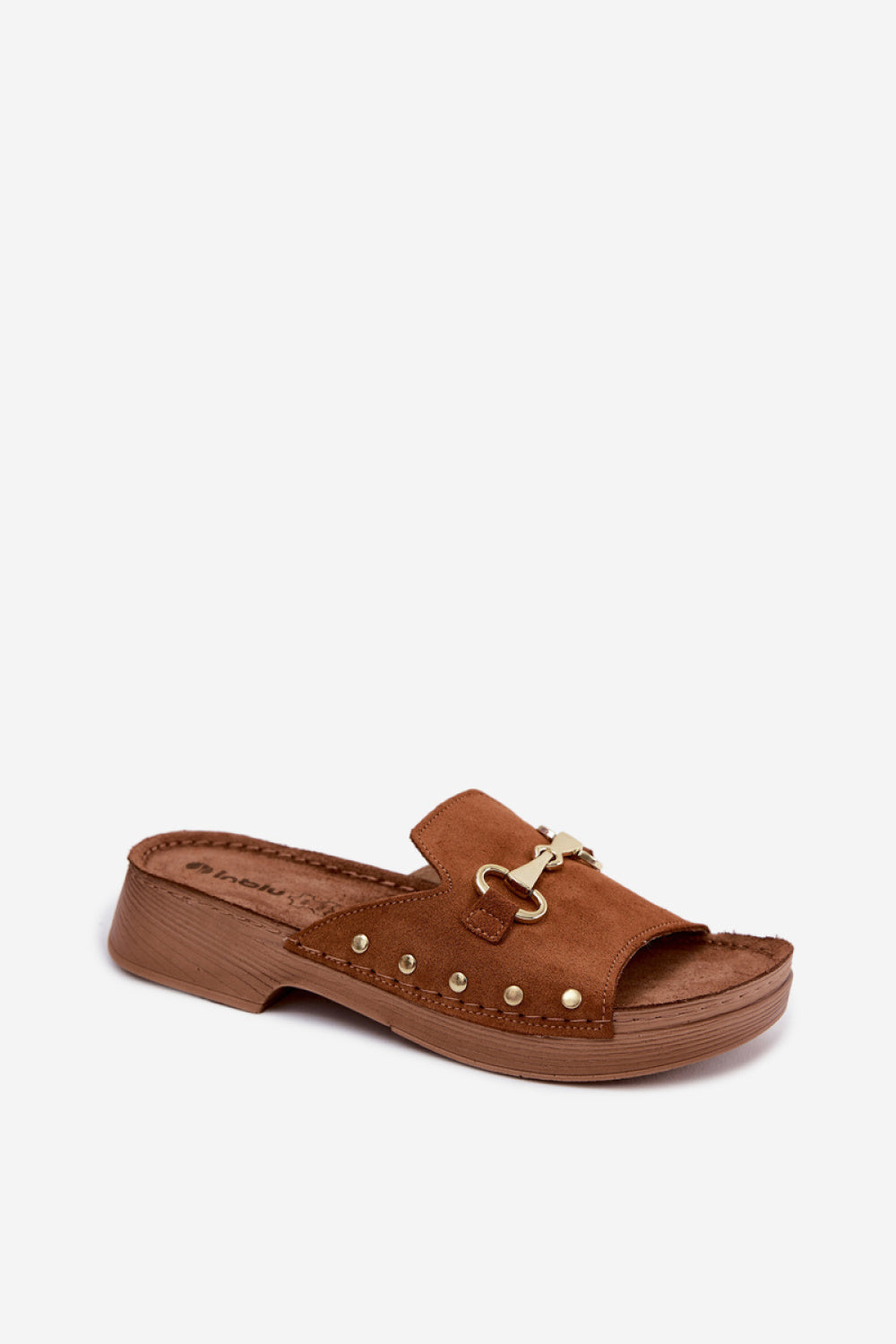 Sandales femme Step in style Clacquettes Clacquettes — brun