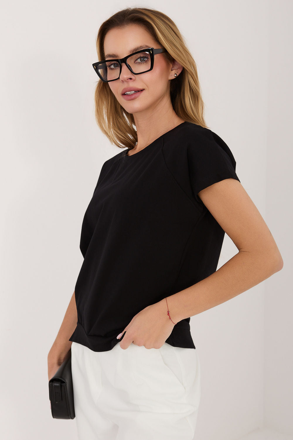 Blouse femme Rue Paris Chemisier Chemisier — noir