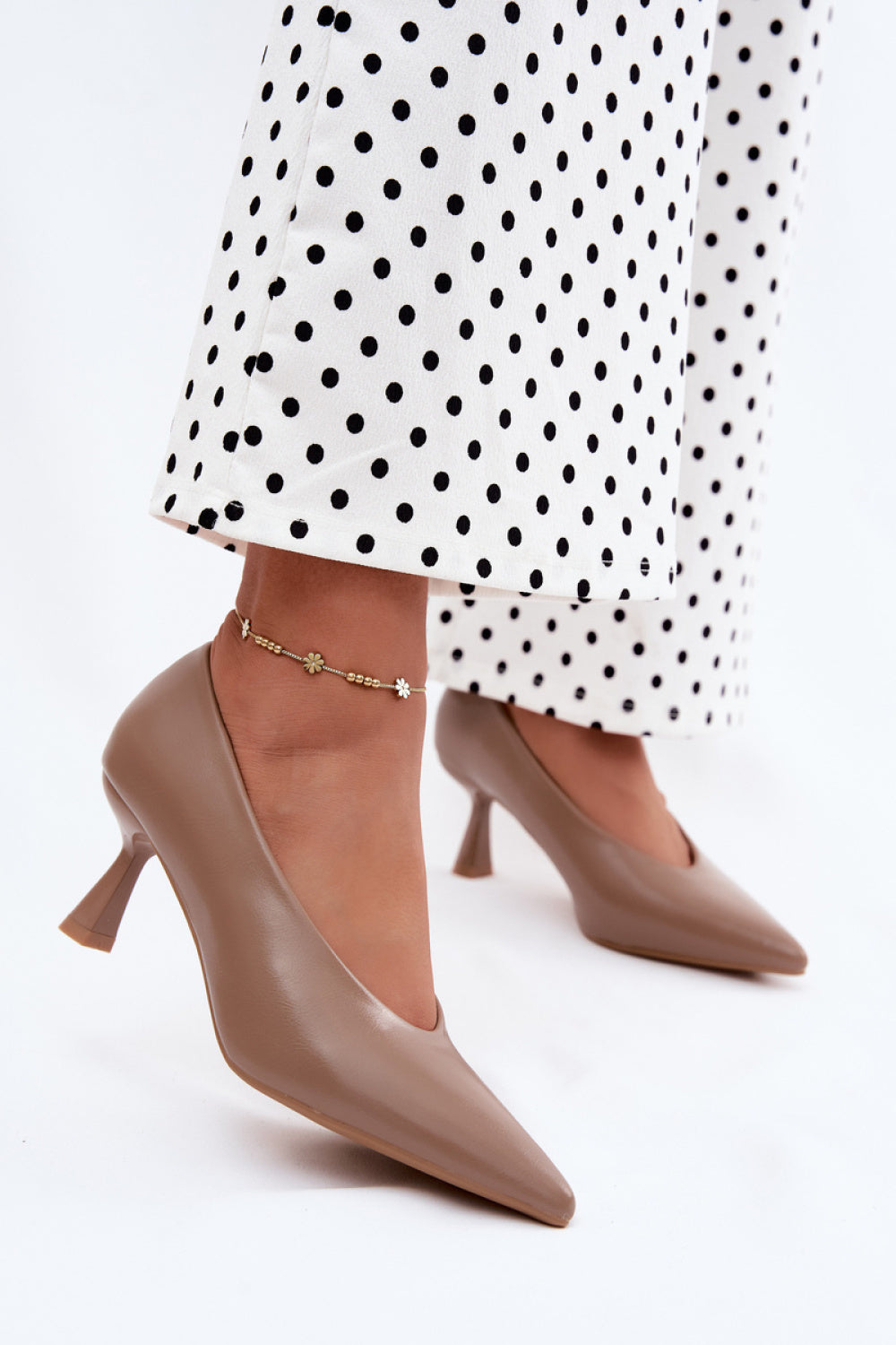 Chaussures à talons femme Step in style Escarpins À Talons — beige