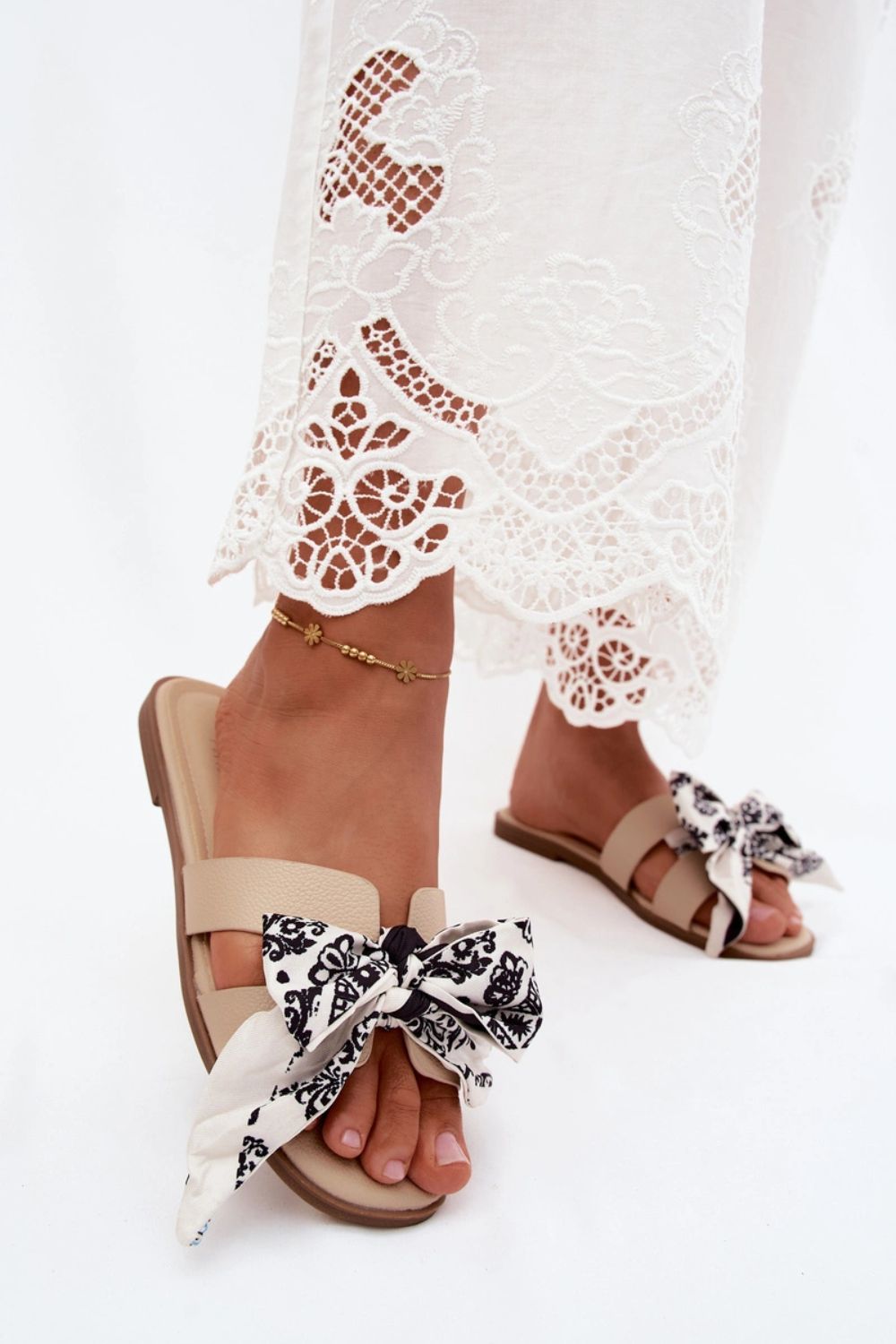 Sandales femme Step in style Clacquettes Clacquettes — beige