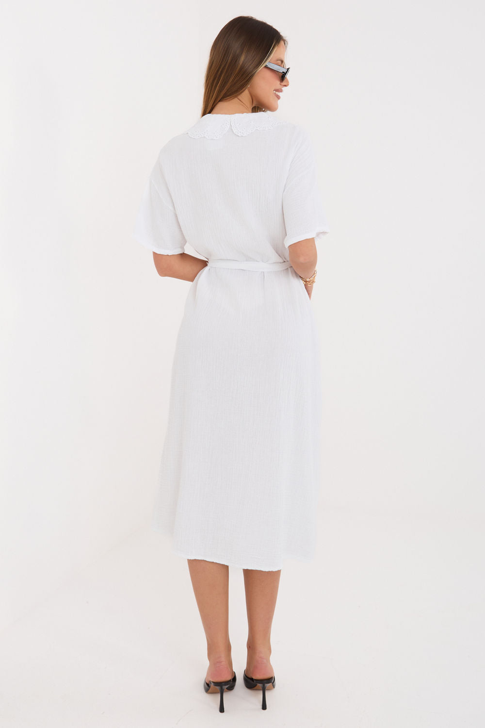 Robe femme Italy Moda De Jour De — blanc