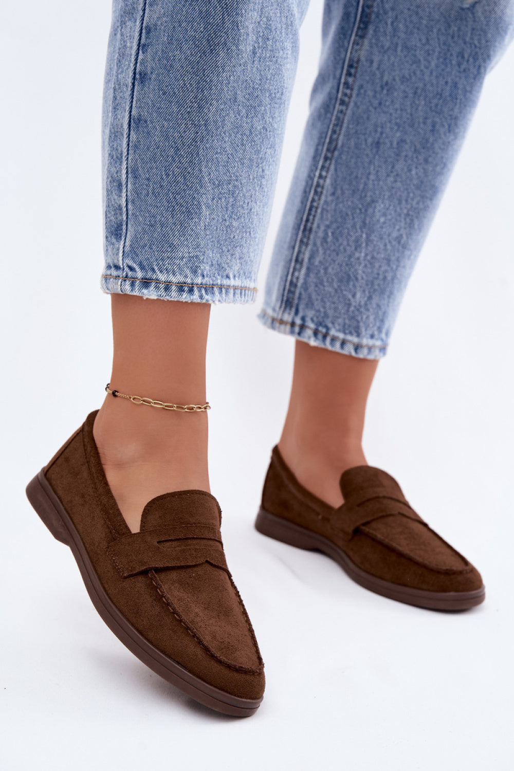 Moccasins femme Step in style — brun
