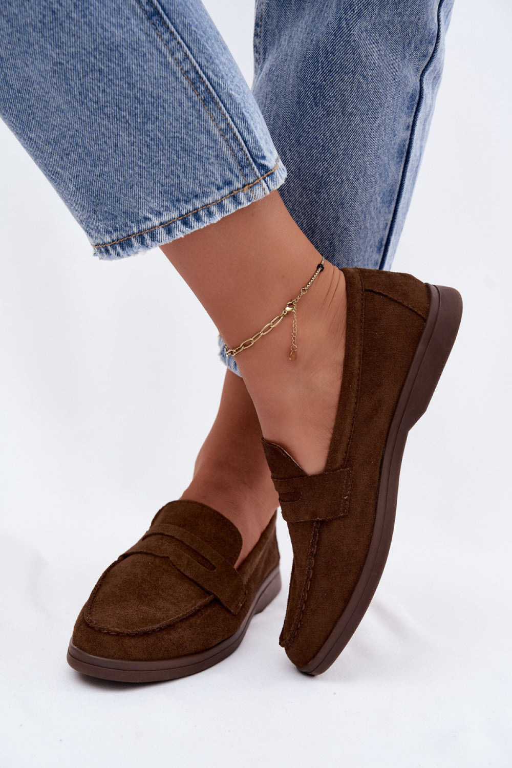 Moccasins femme Step in style — brun