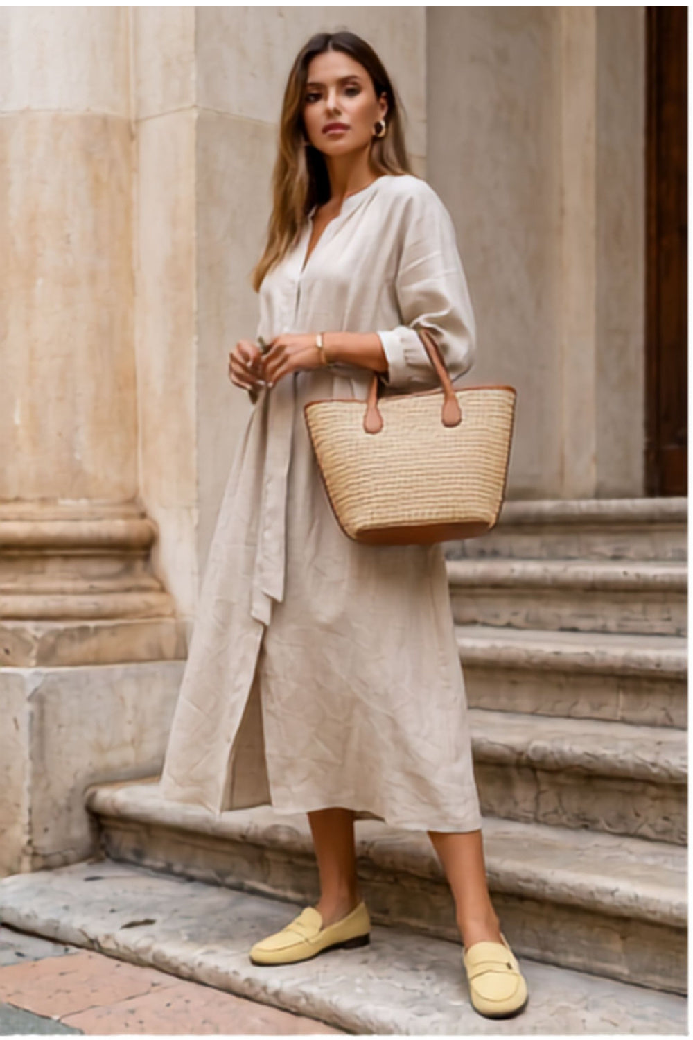 Moccasins femme Step in style — jaune