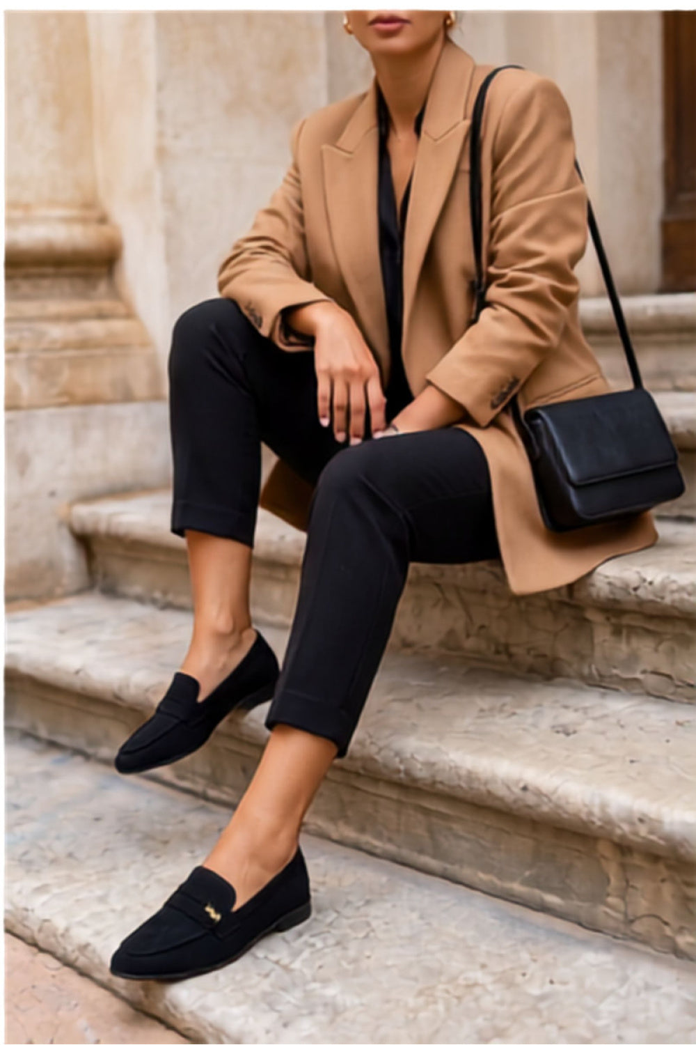 Moccasins femme Step in style — noir