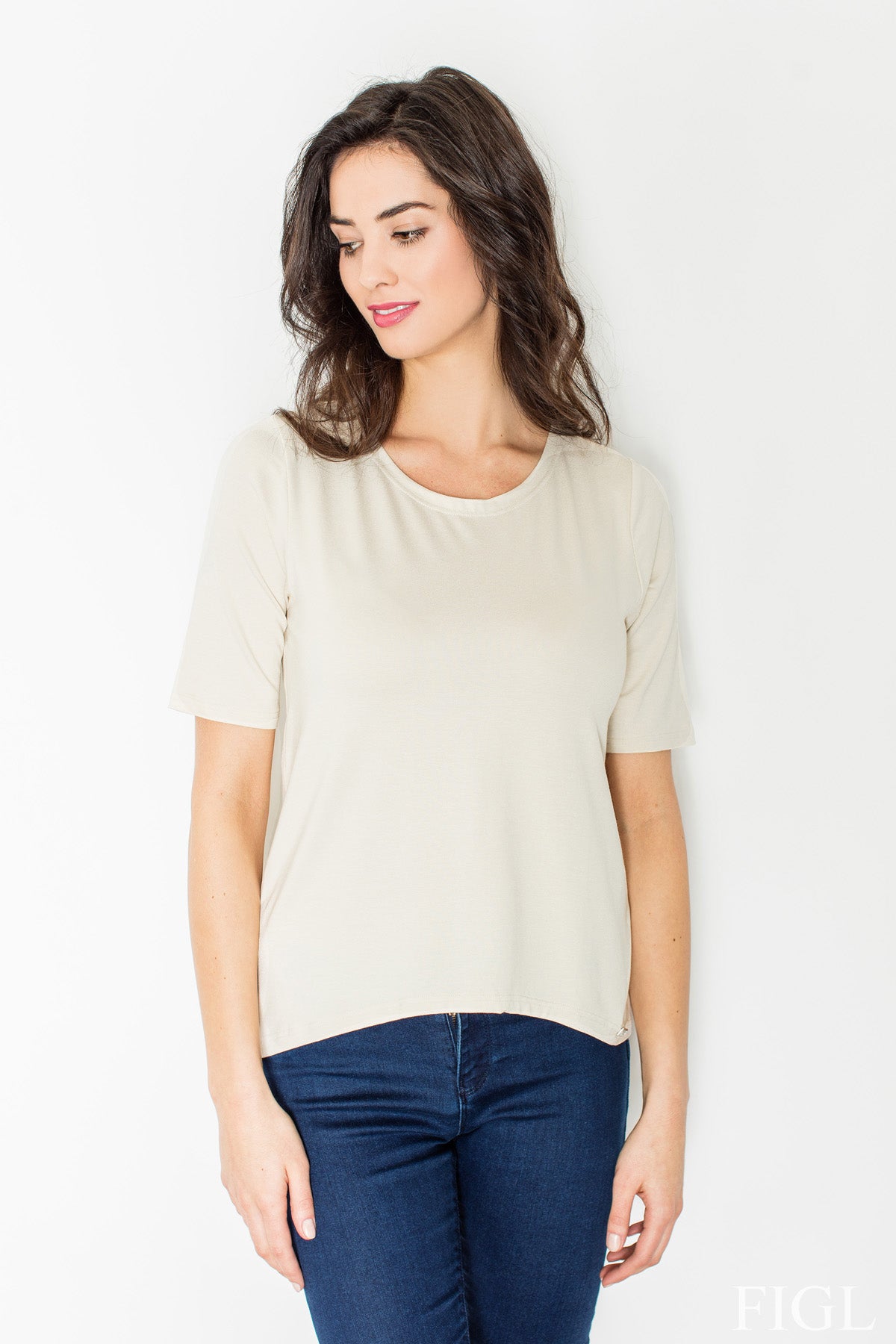 Blouse femme Figl Chemisier Chemisier — beige