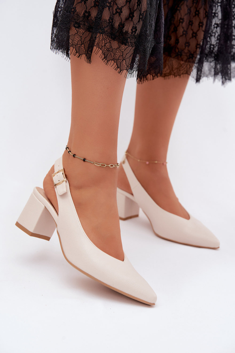 Sandales femme Step in style À Talons À — beige
