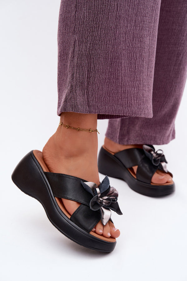 Sandales femme Step in style Cothurnes Cothurnes — noir