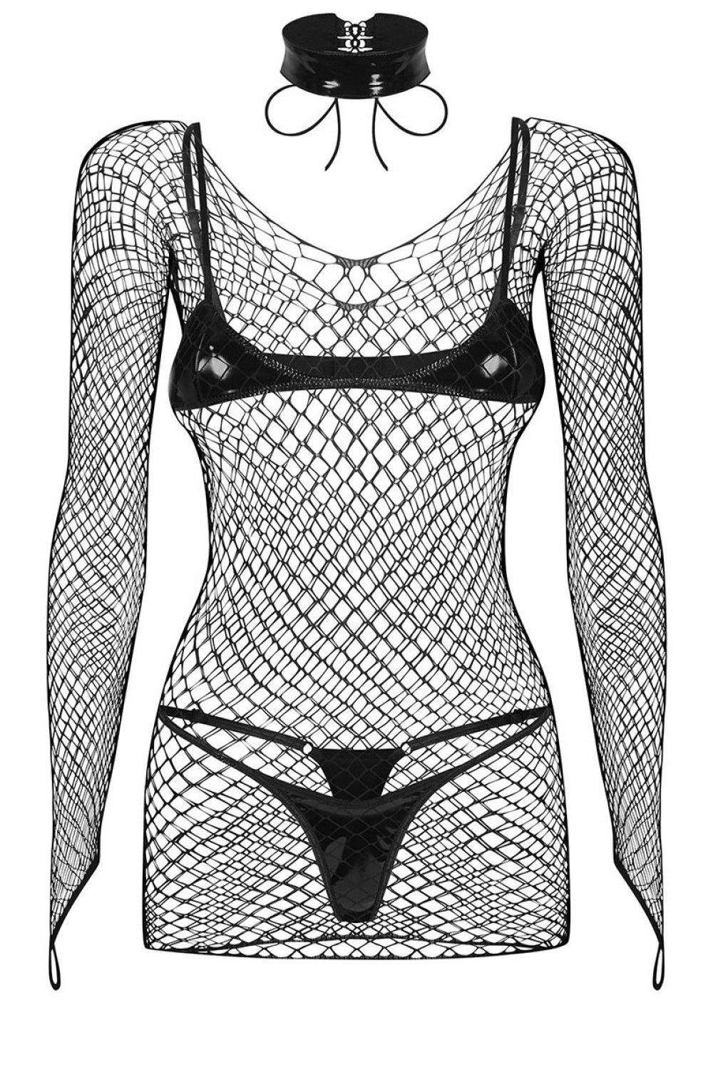 Ensemble lingerie femme Obsessive L Ensemble Sexy — noir
