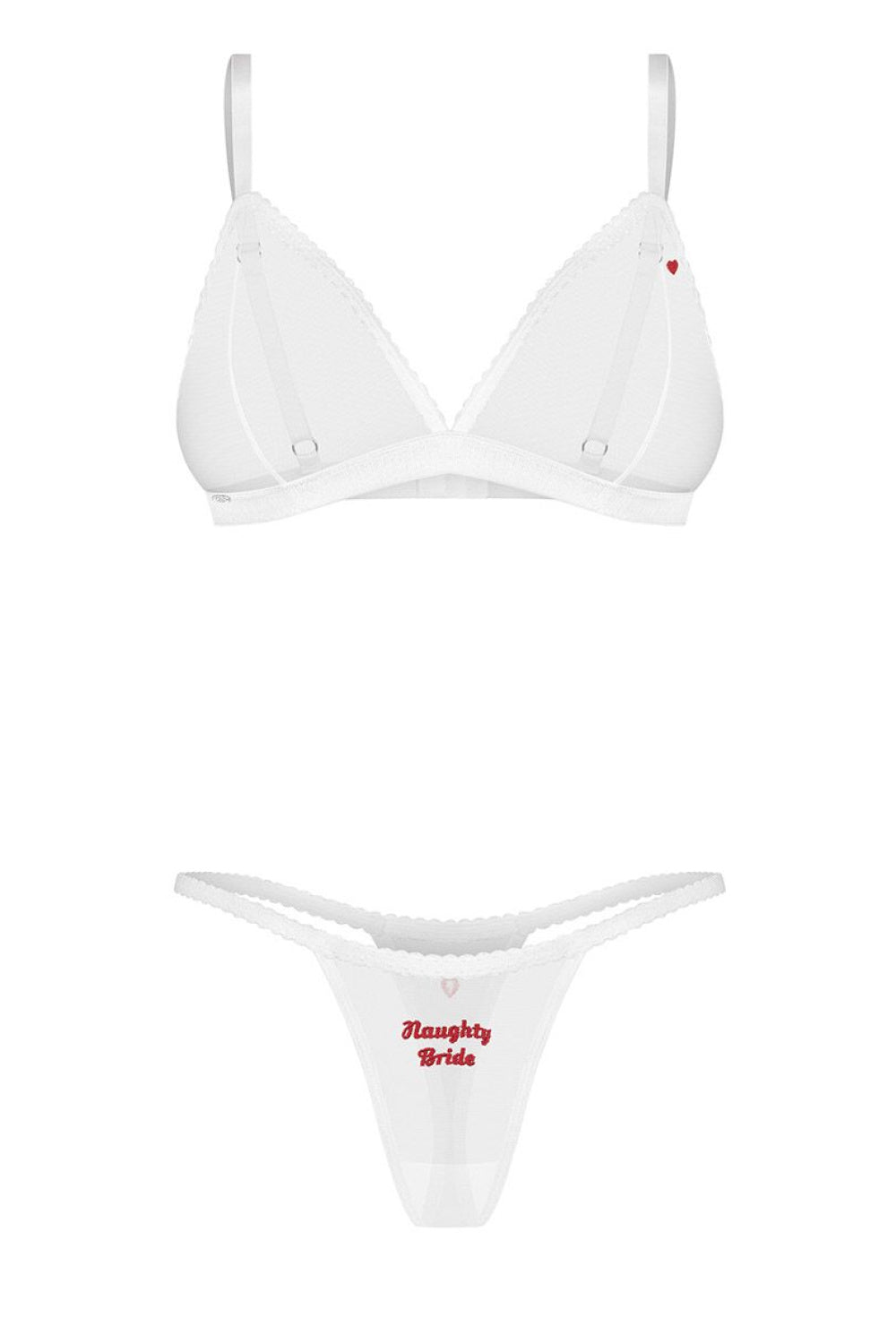 Ensemble lingerie femme Obsessive L Ensemble Sexy — blanc