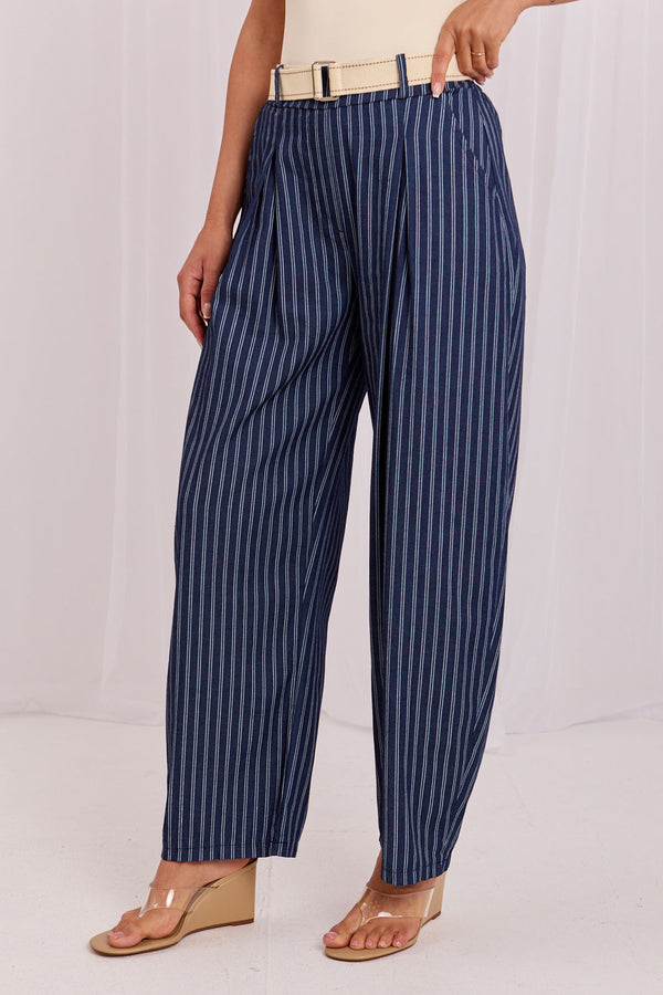 Chaussures à talons femme Factory Price Pantalon Pantalon — bleu marine