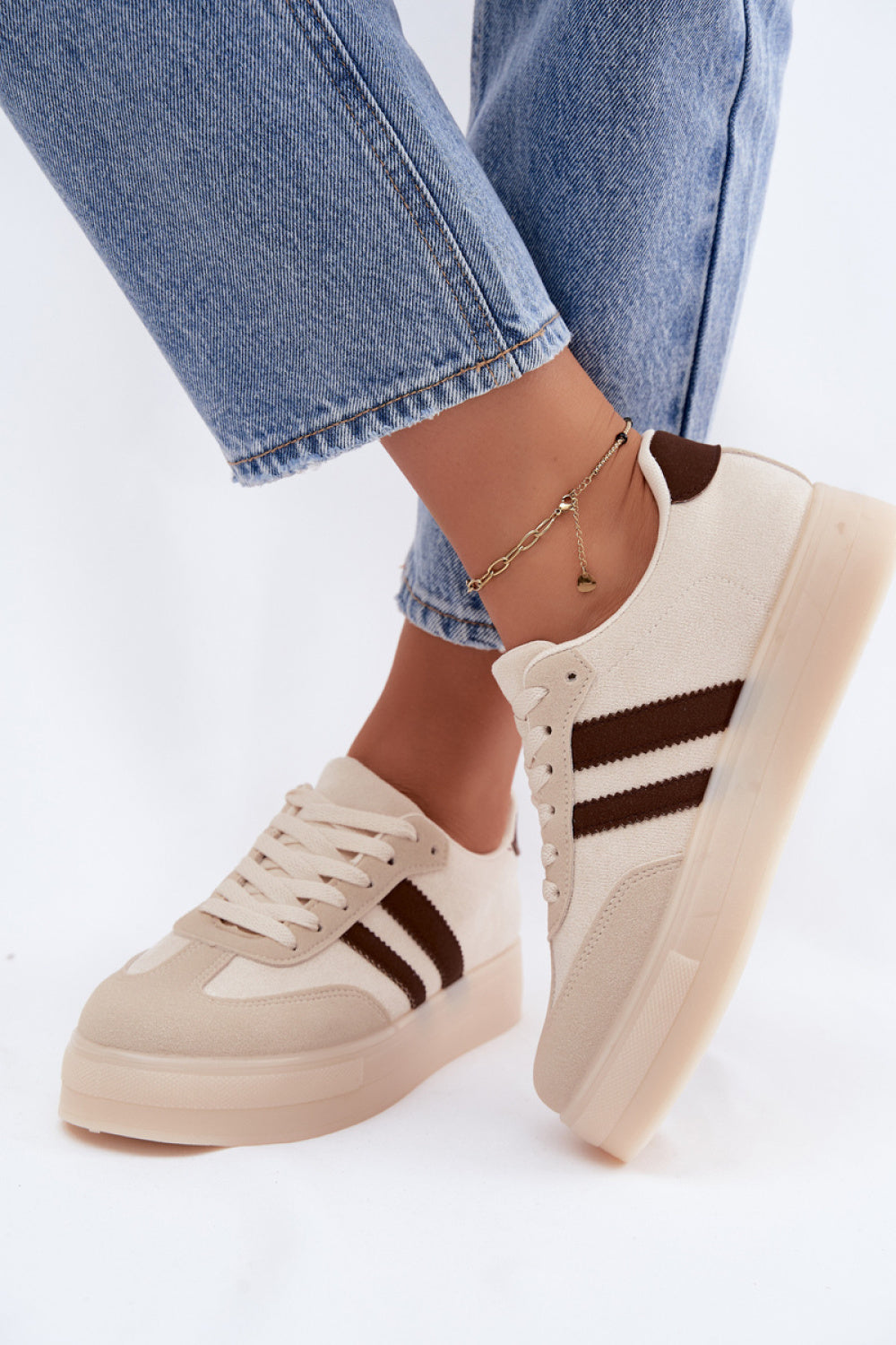Chaussures de sport femme Step in style — beige