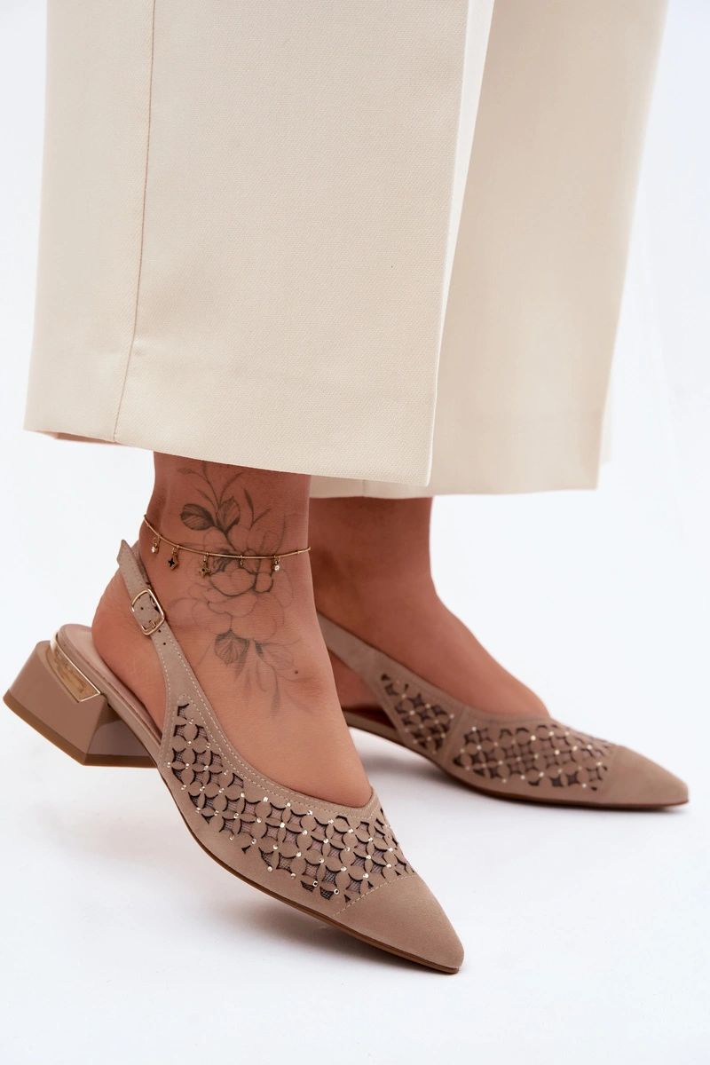 Sandales femme Step in style À Talons À — beige