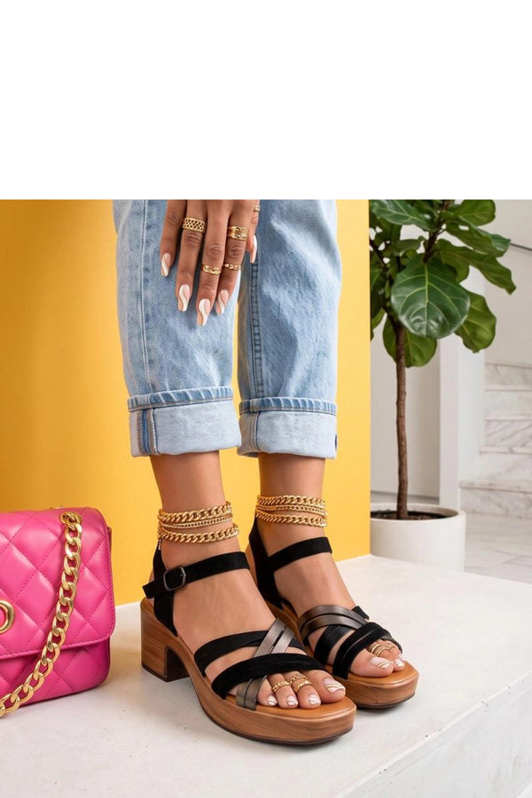Sandales femme Solea À Talons À — noir