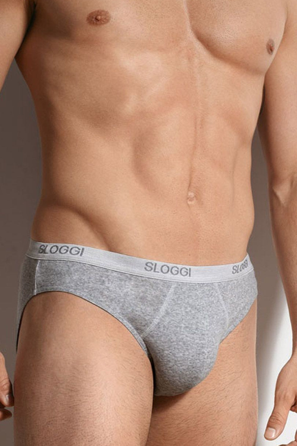 Culotte homme Sloggi Slip Slip — gris