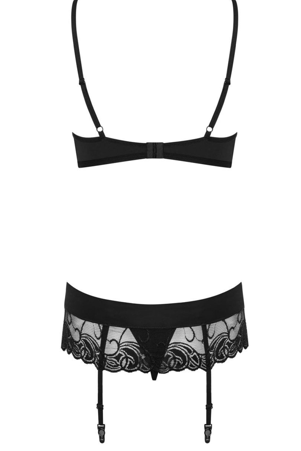 Ensemble lingerie femme Obsessive L Ensemble Sexy — noir