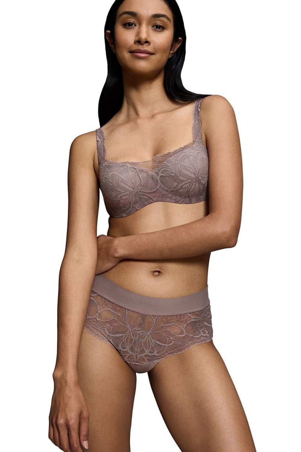 Soutien-gorge balconnet femme Triumph — gris