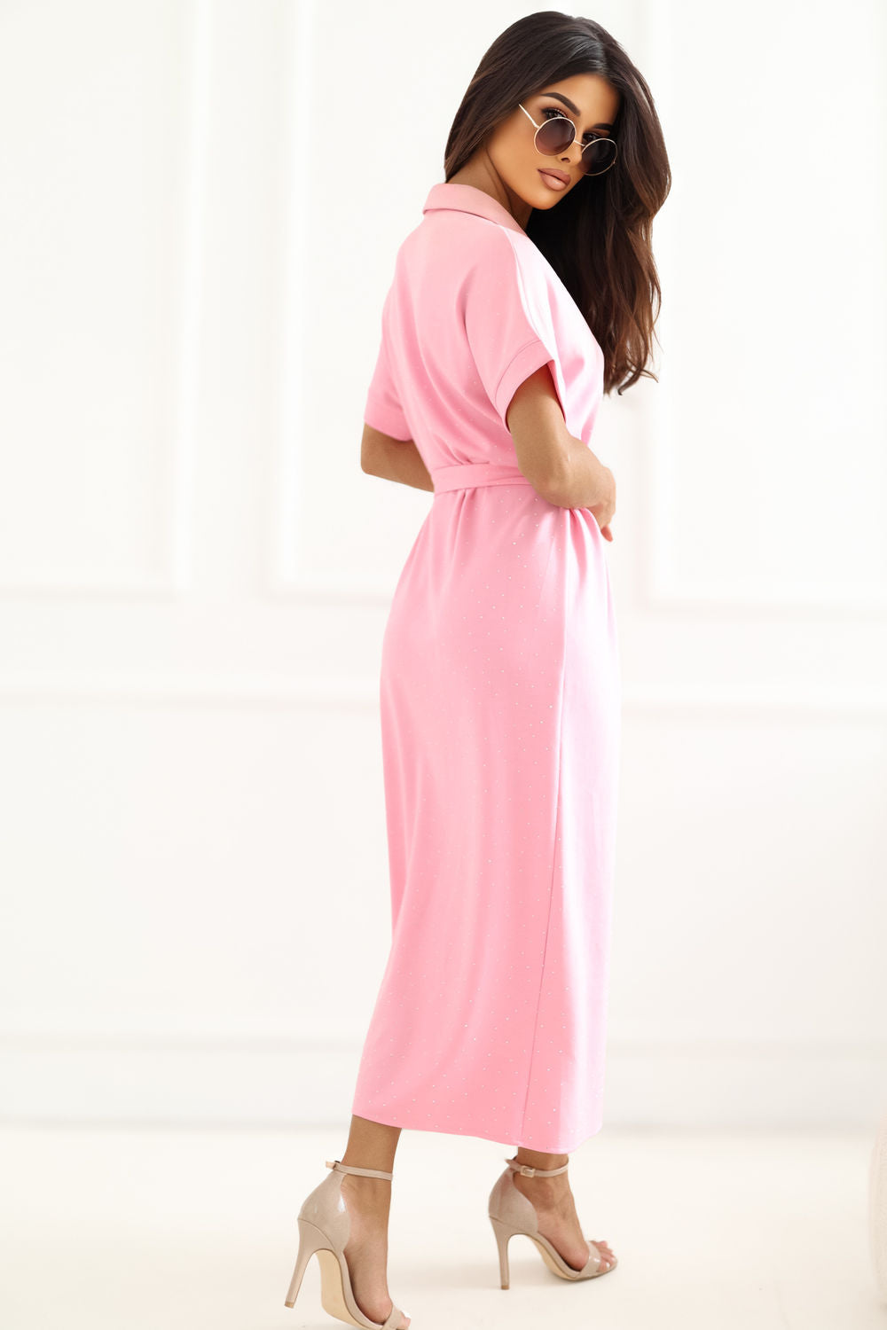 Robe femme Lakerta De Jour De — rosé
