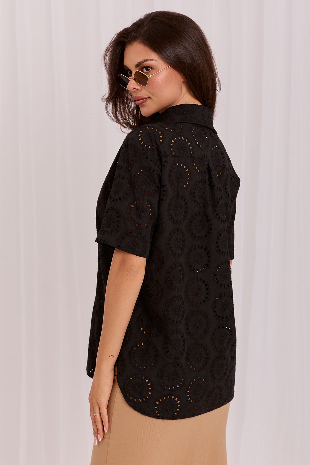 Blouse femme Lakerta — noir