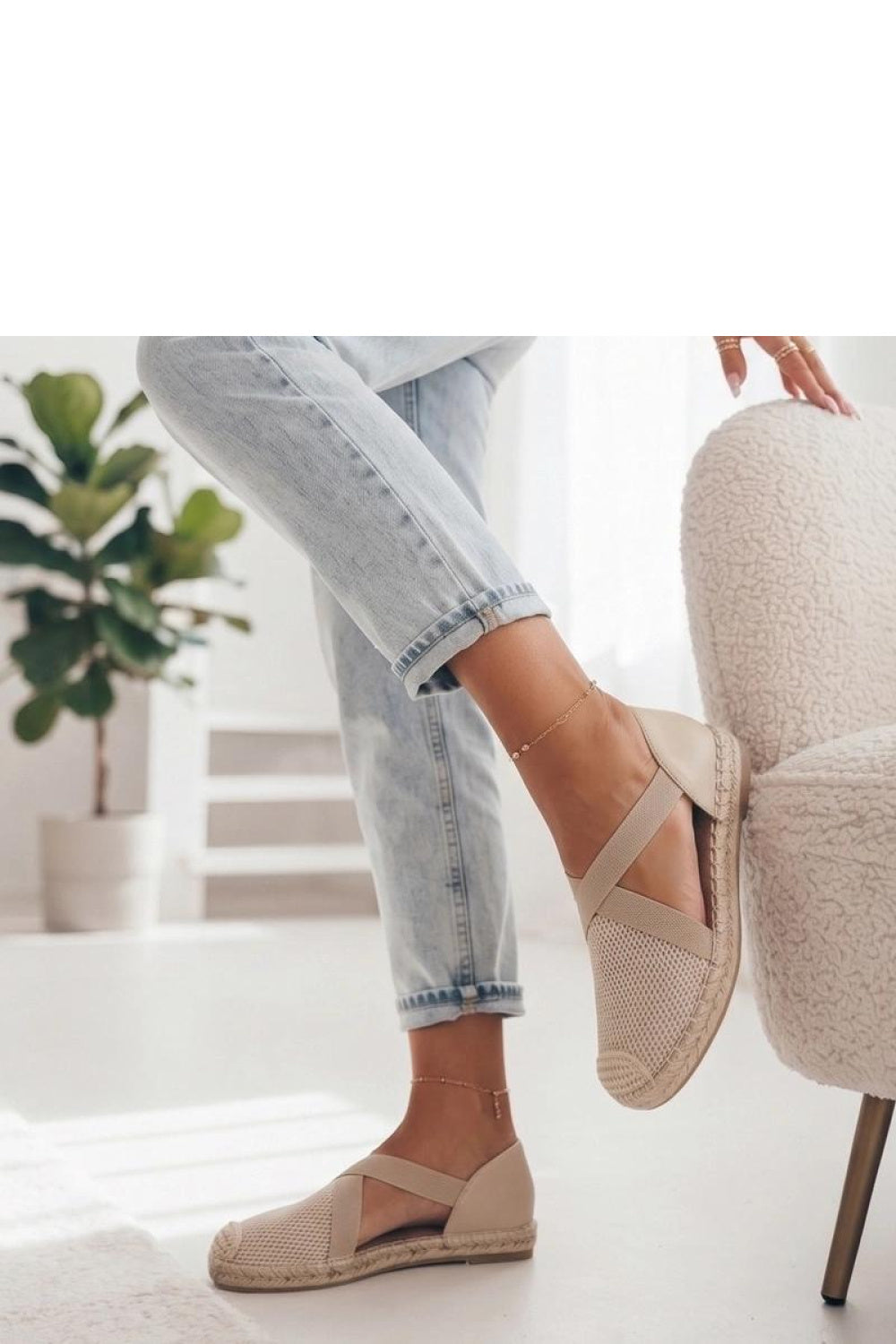 Espadrille femme Solea — beige