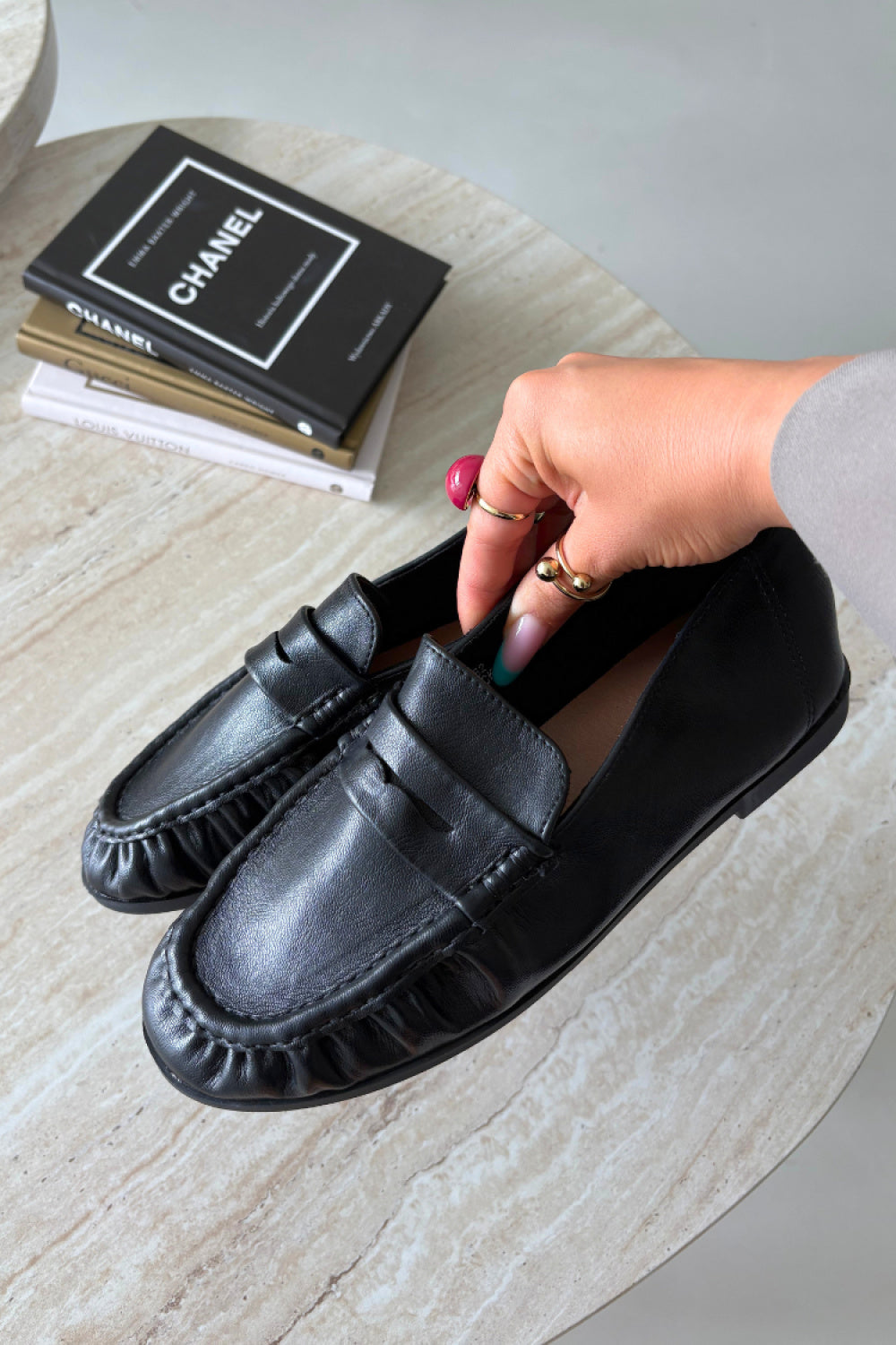 Moccasins femme Step in style — noir
