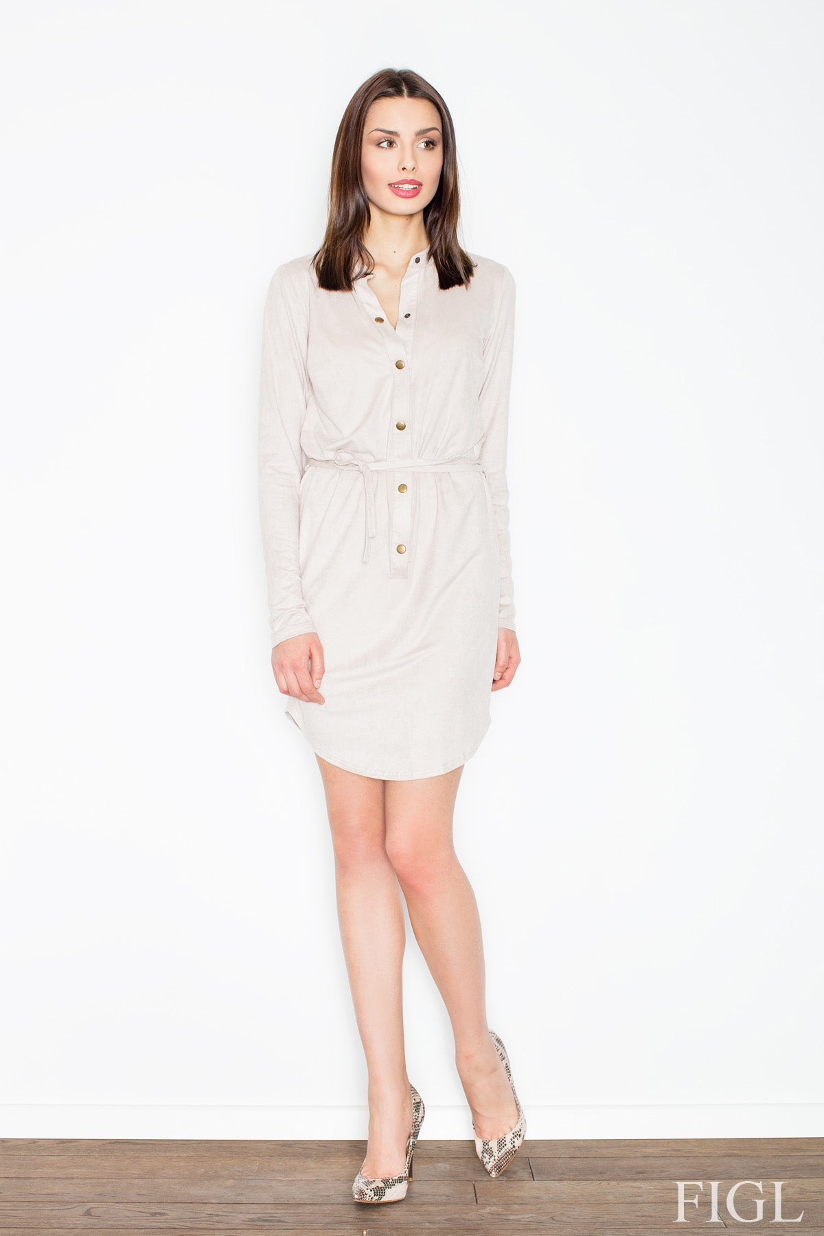 Robe femme Figl De Jour De — beige